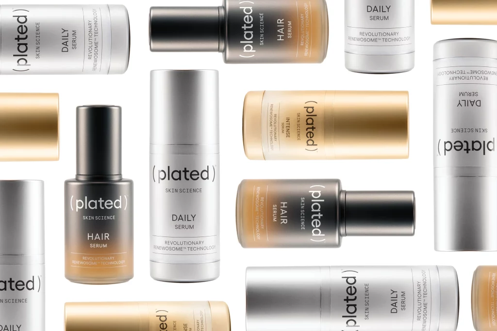 plated skin science product line